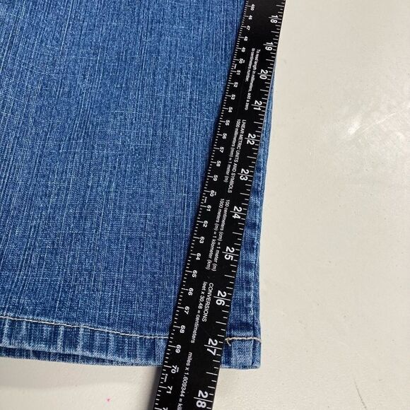 GLORIA VANDERBILT Women’s Jeans Size14P hand measures smaller Blue High Rise - Picture 9 of 13
